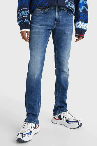 SCANTON - mid blue denim
