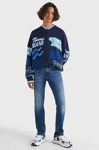 SCANTON - mid blue denim