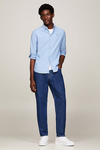 Hemd met lange mouwen - blauw - TOMMY JEANS