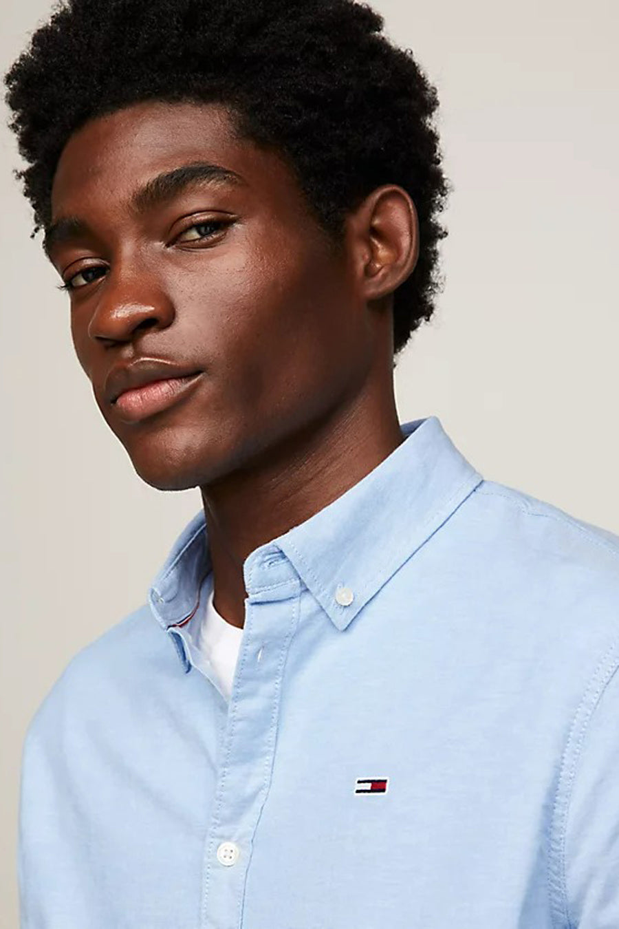 Hemd met lange mouwen - blauw - TOMMY JEANS