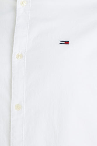 Chemise à manches longues - blanc - TOMMY JEANS