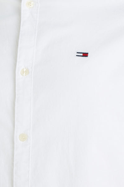 Chemise (manches longues) Blanc - TOMMY JEANS