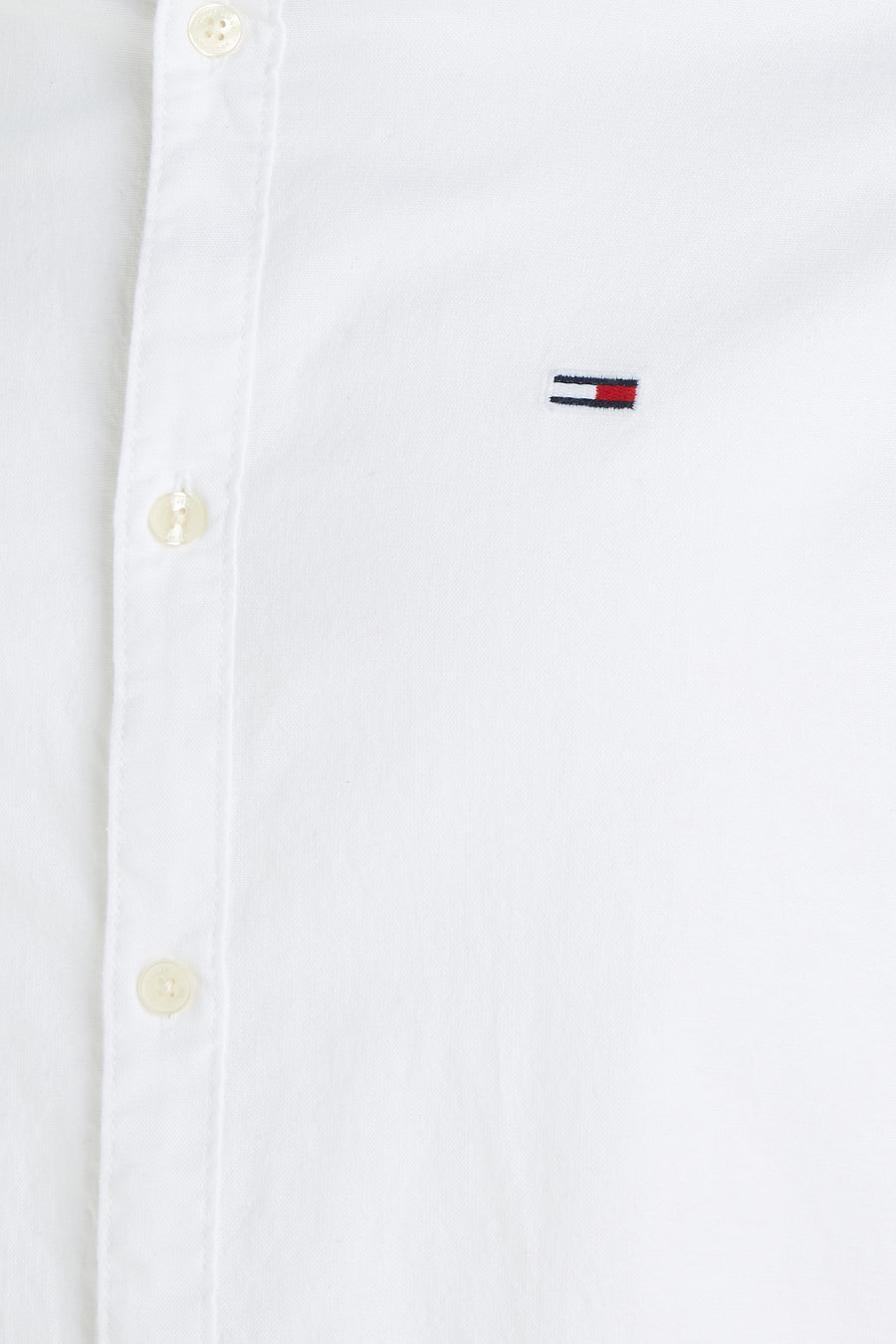 Chemise à manches longues - blanc - TOMMY JEANS