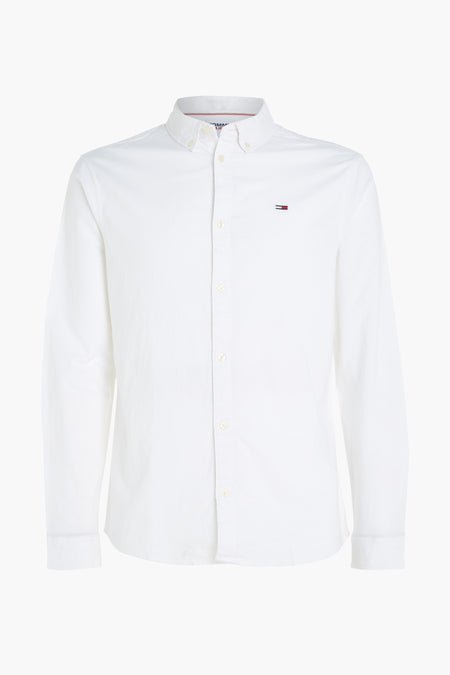 Hemd (lange mouwen) Wit - TOMMY JEANS