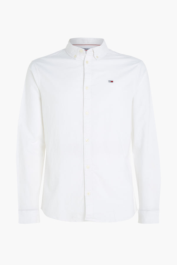 Chemise (manches longues) Blanc - TOMMY JEANS