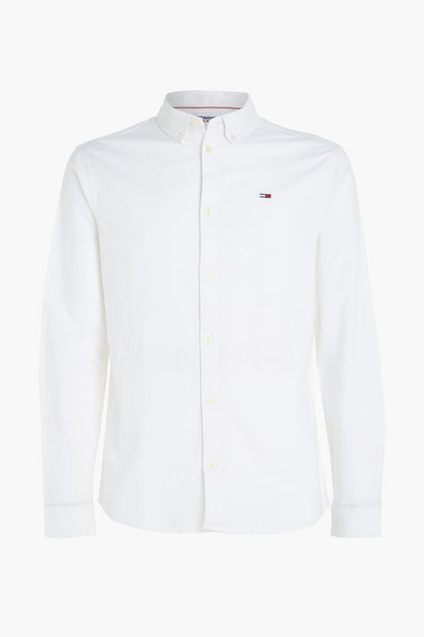 Chemise à manches longues - blanc