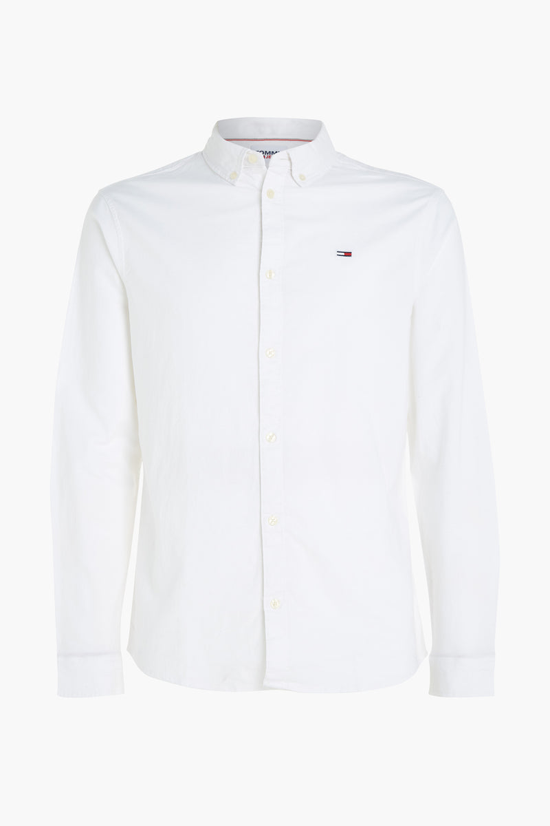 Chemise à manches longues - blanc