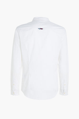 Chemise à manches longues - blanc - TOMMY JEANS