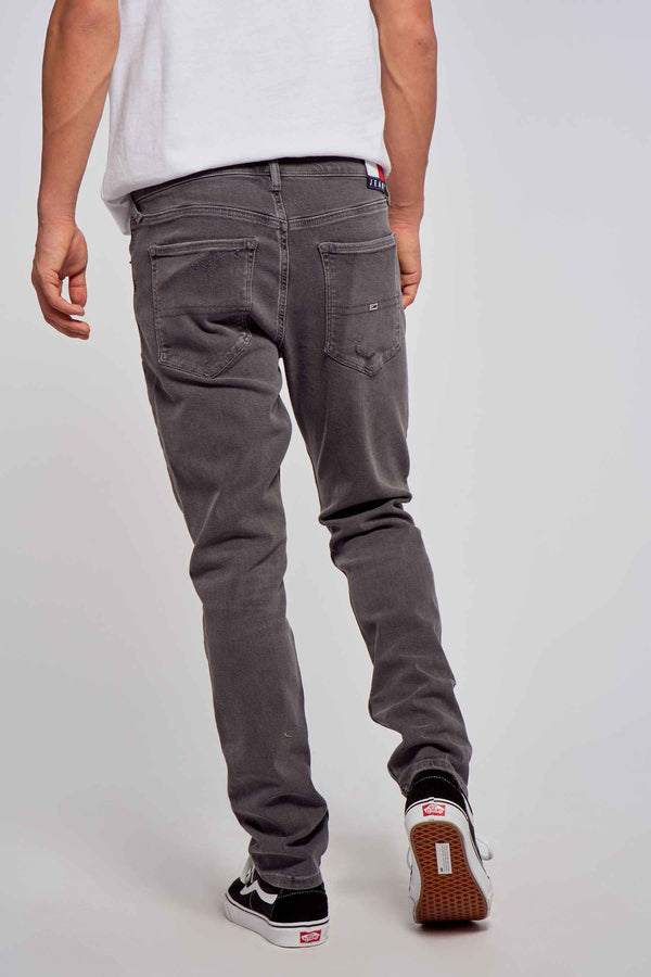 Jeans tapered Dark grey denim - TOMMY JEANS