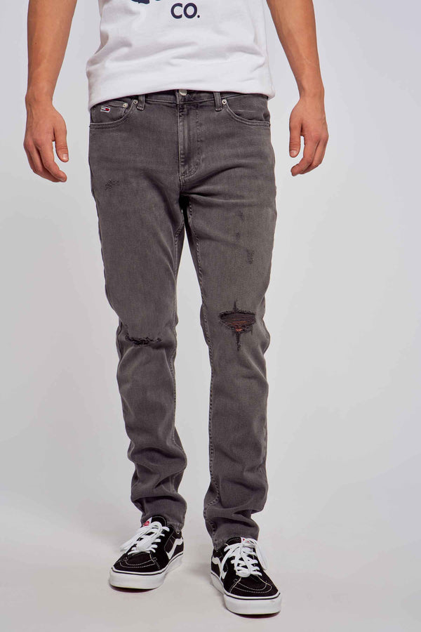 Jeans tapered Dark grey denim - TOMMY JEANS