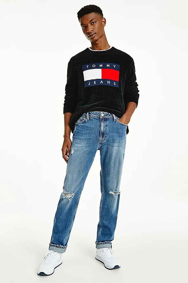 Jeans straight Mid blue denim - TOMMY JEANS