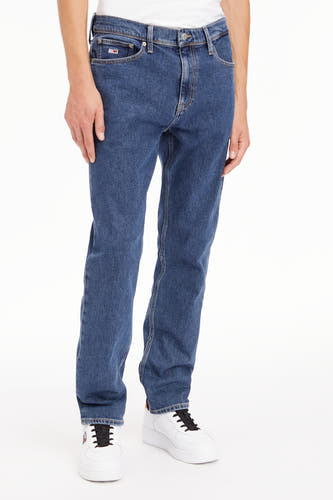 Straight jeans - mid blue denim