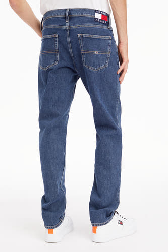 Straight jeans - mid blue denim