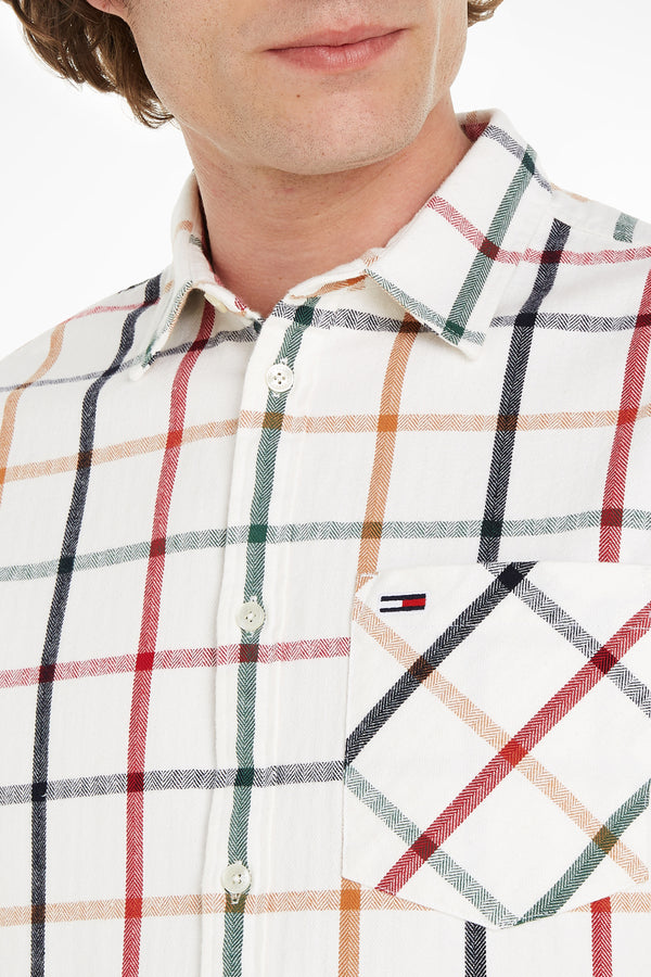 Hemd (lange mouwen) Wit - TOMMY JEANS