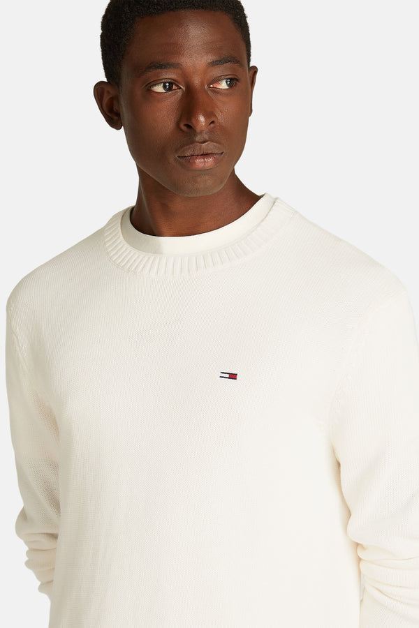Pull col O Blanc - TOMMY JEANS