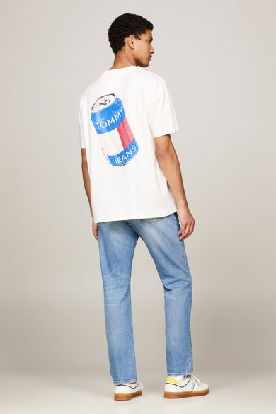 T-shirt (korte mouwen) Ecru - TOMMY JEANS