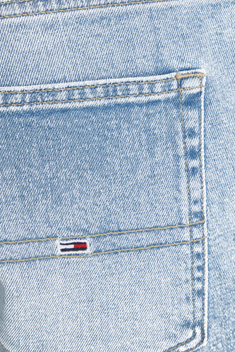 Short - light blue denim