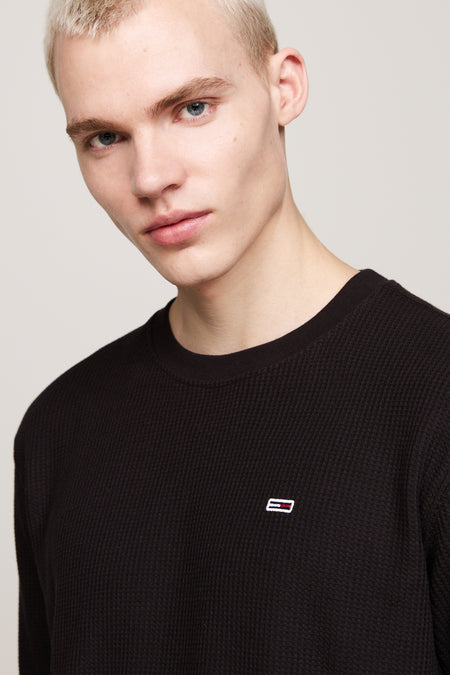 T-shirt met lange mouwen - zwart