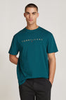 T-shirt met korte mouwen - blauw