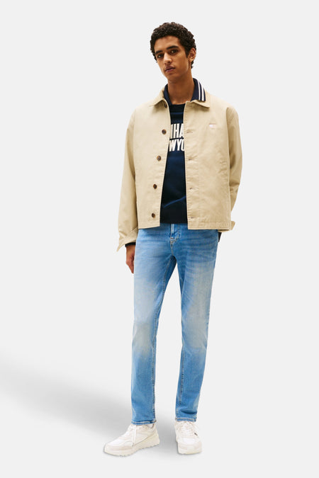 SCANTON - mid blue denim