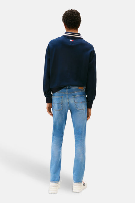 SCANTON - mid blue denim