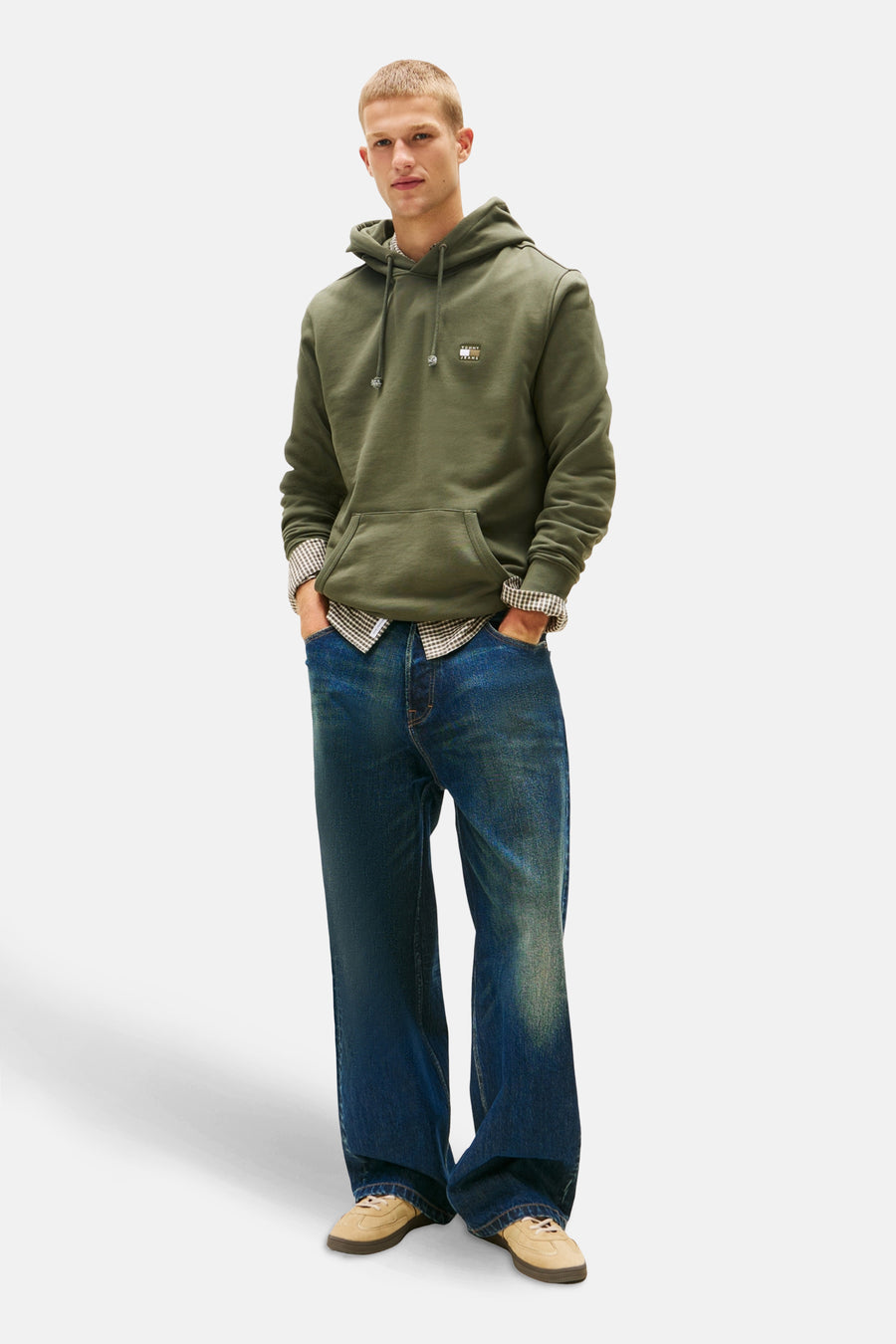 Sweater - groen - TOMMY JEANS