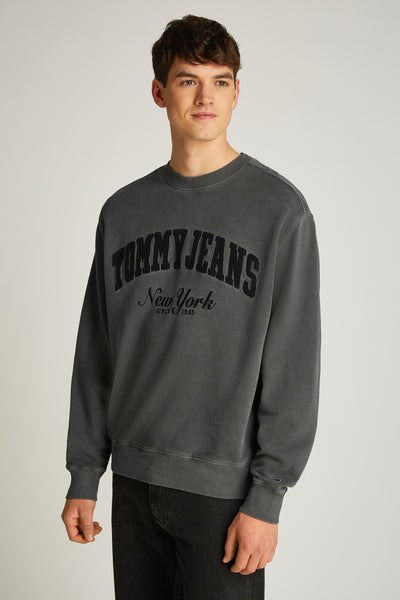 Sweat col O Noir - TOMMY JEANS