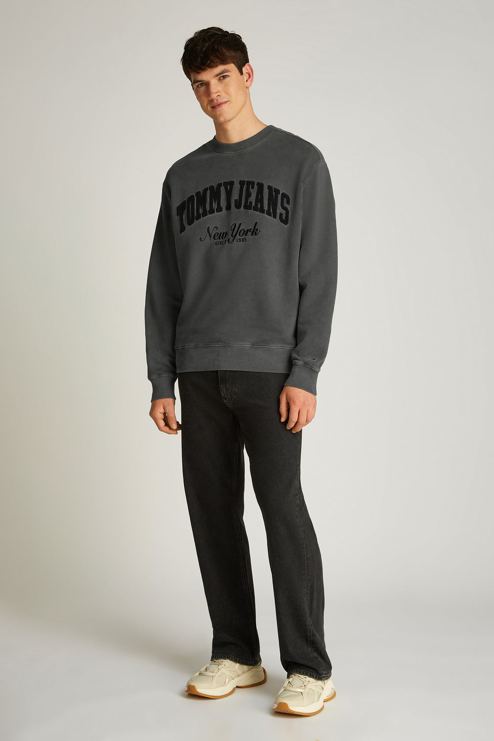 Sweat col O Noir - TOMMY JEANS