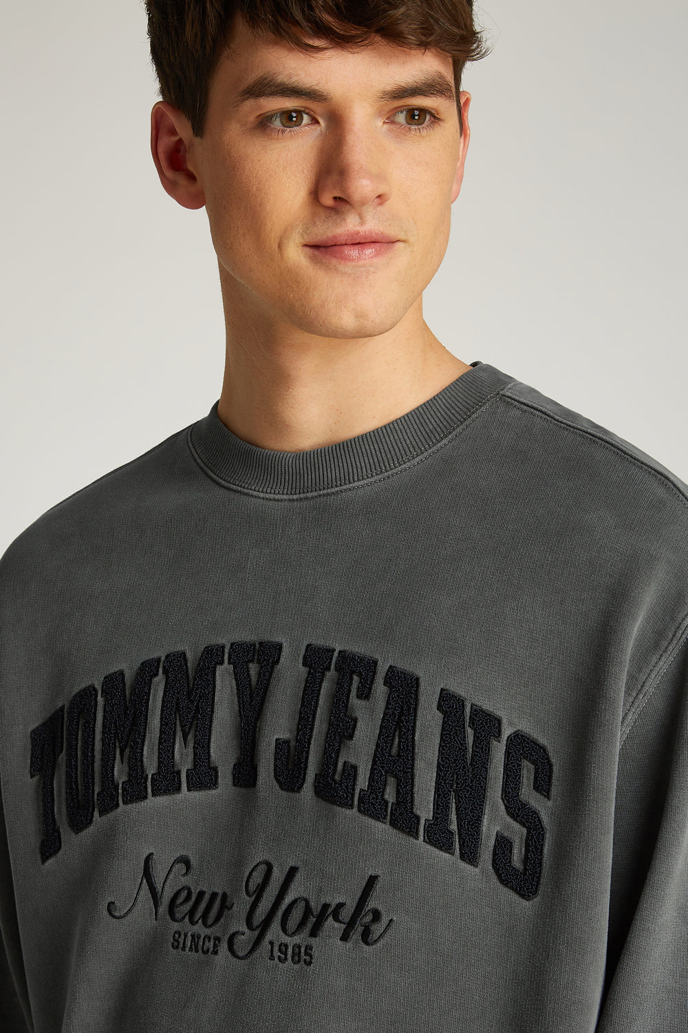 Sweat col O Noir - TOMMY JEANS