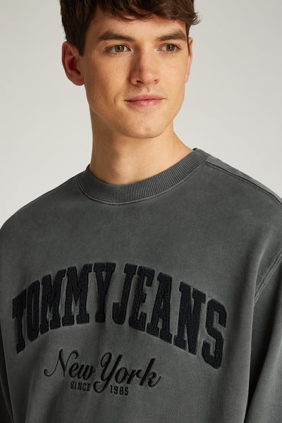 Sweat col O Noir - TOMMY JEANS