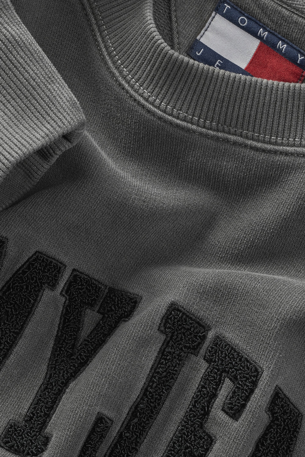 Sweat col O Noir - TOMMY JEANS