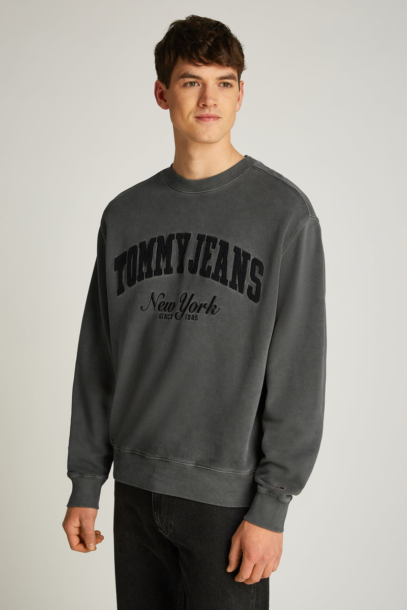 Sweat col O Noir - TOMMY JEANS