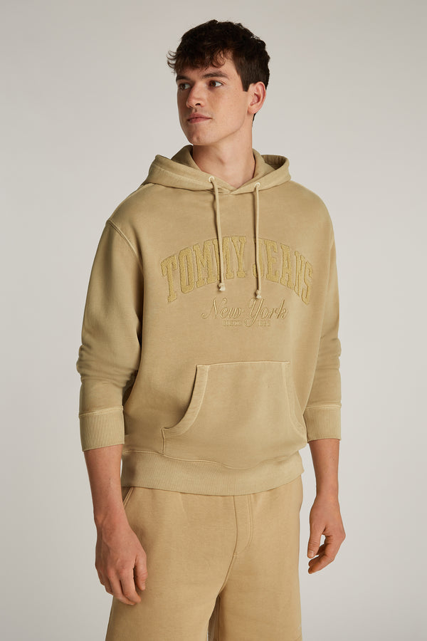 Sweat à capuche Brun - TOMMY JEANS