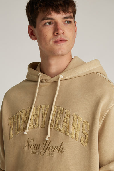 Sweat à capuche Brun - TOMMY JEANS