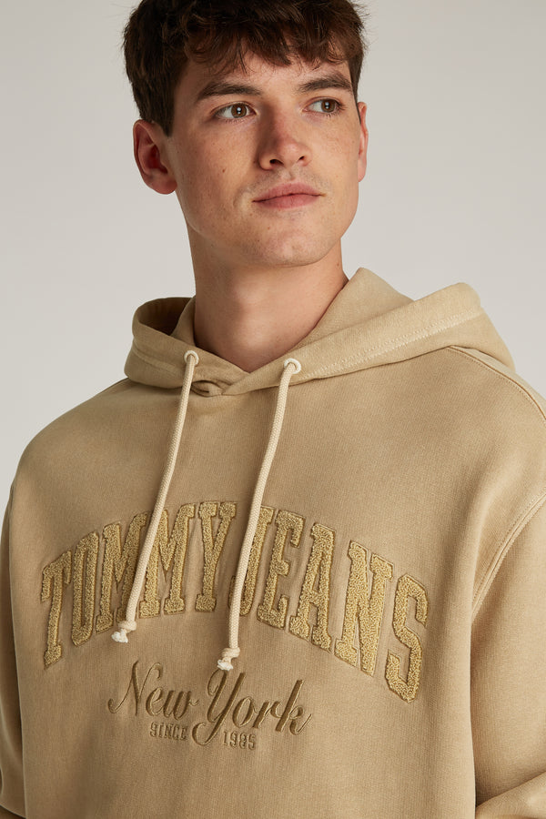 Sweat à capuche Brun - TOMMY JEANS