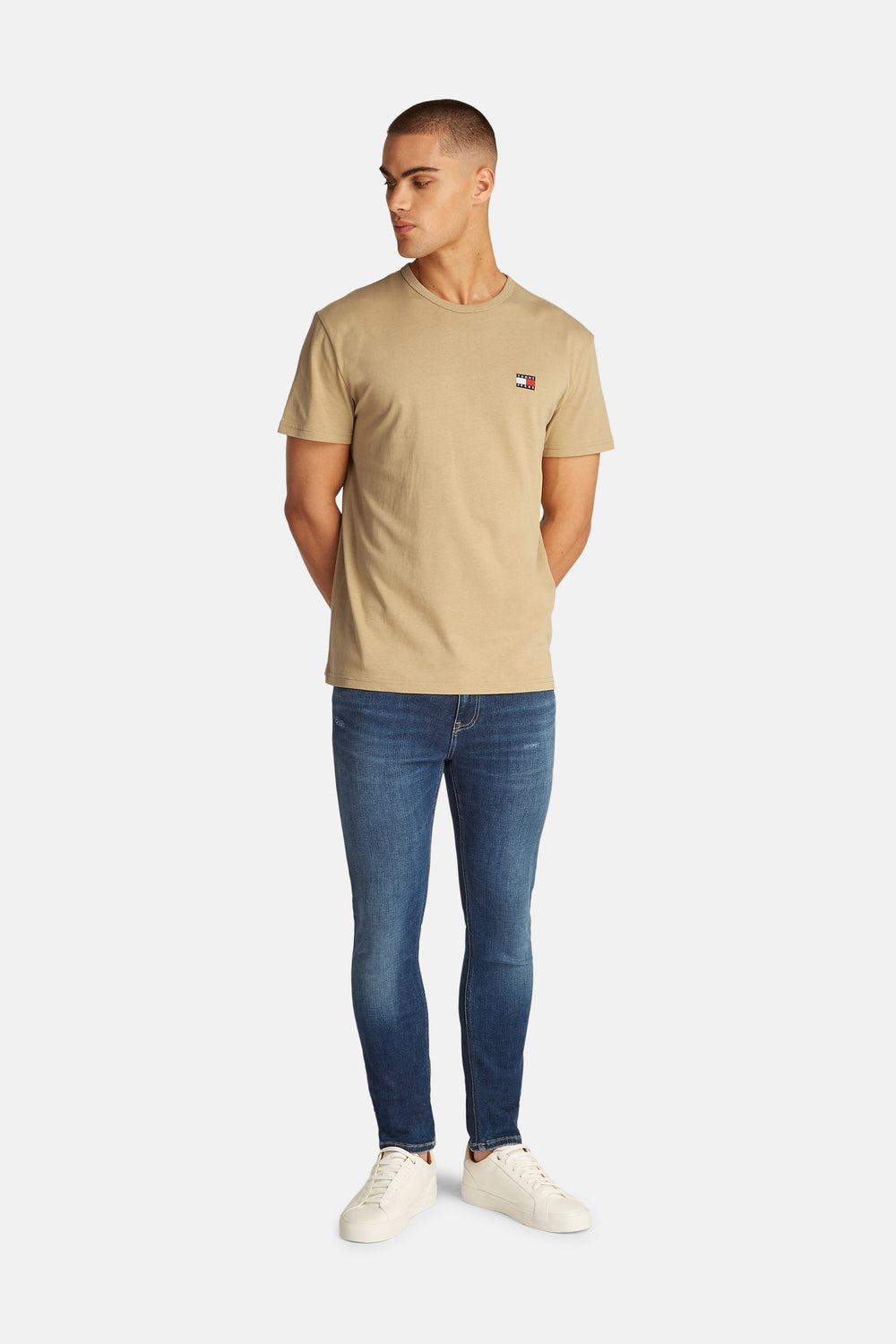 T-shirt (manches courtes) Brun - TOMMY JEANS