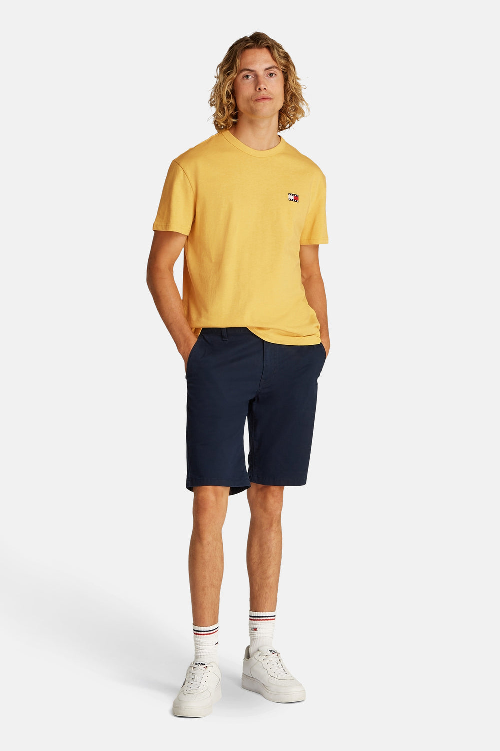 T-shirt (manches courtes) Jaune - TOMMY JEANS