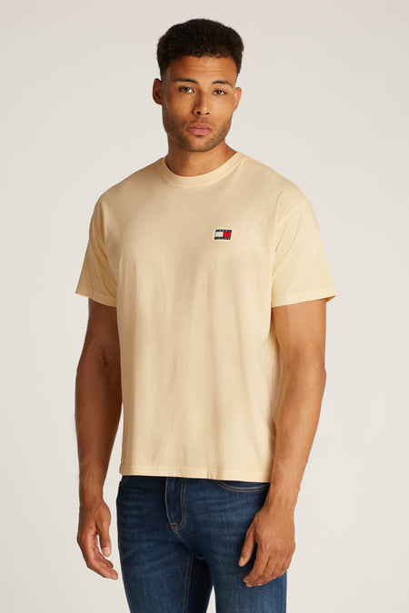 T-shirt met korte mouwen - geel