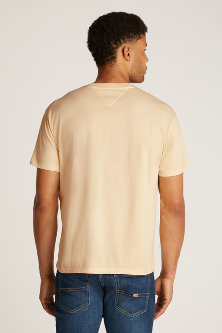 T-shirt met korte mouwen - geel