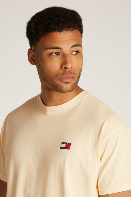 T-shirt met korte mouwen - geel