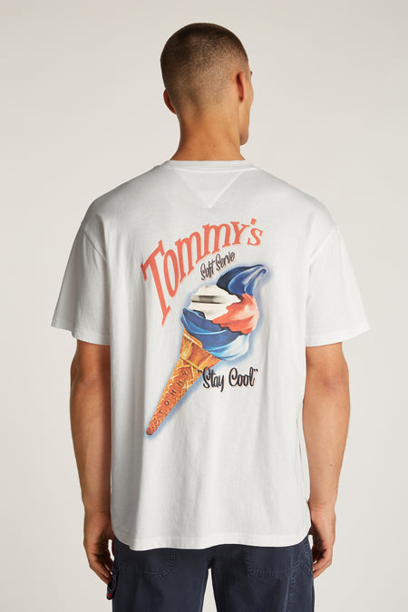 T-shirt (korte mouwen) Wit - TOMMY JEANS