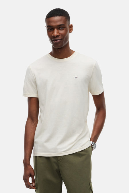 T-shirt (manches courtes) Écru - TOMMY JEANS