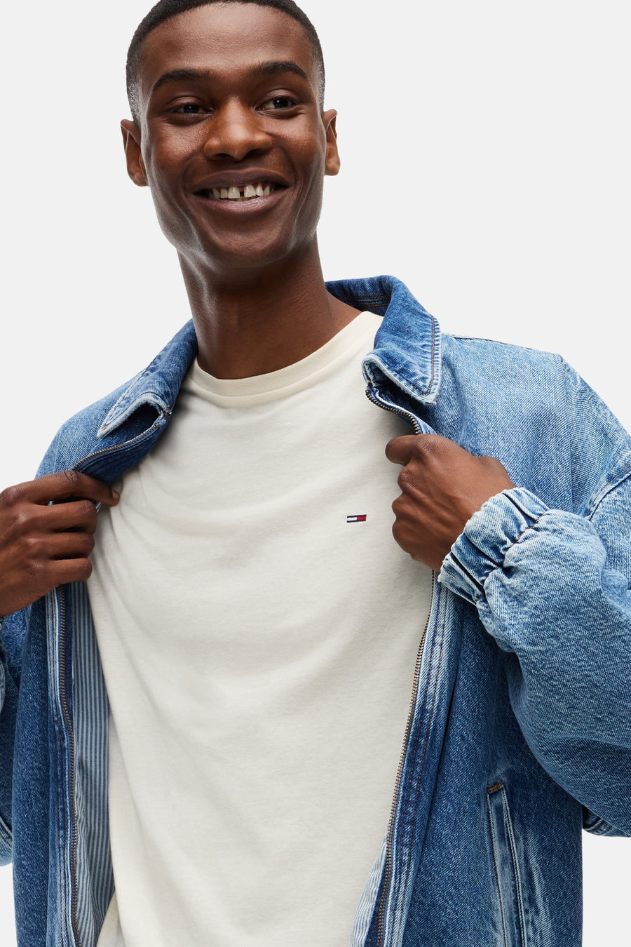 T-shirt (manches courtes) Écru - TOMMY JEANS