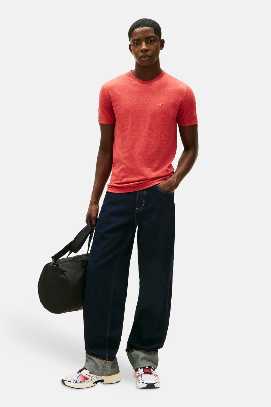 T-shirt (korte mouwen) rood - TOMMY JEANS - TOMMY JEANS