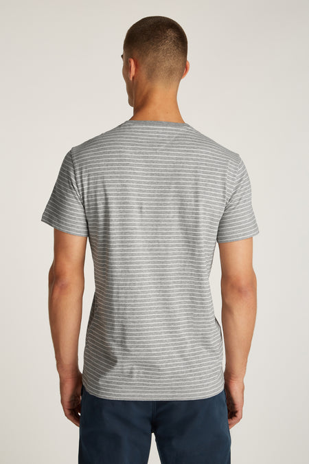 T-shirt met korte mouwen - grijs