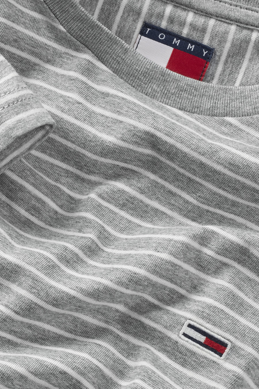 T-shirt à manches courtes - gris - TOMMY JEANS