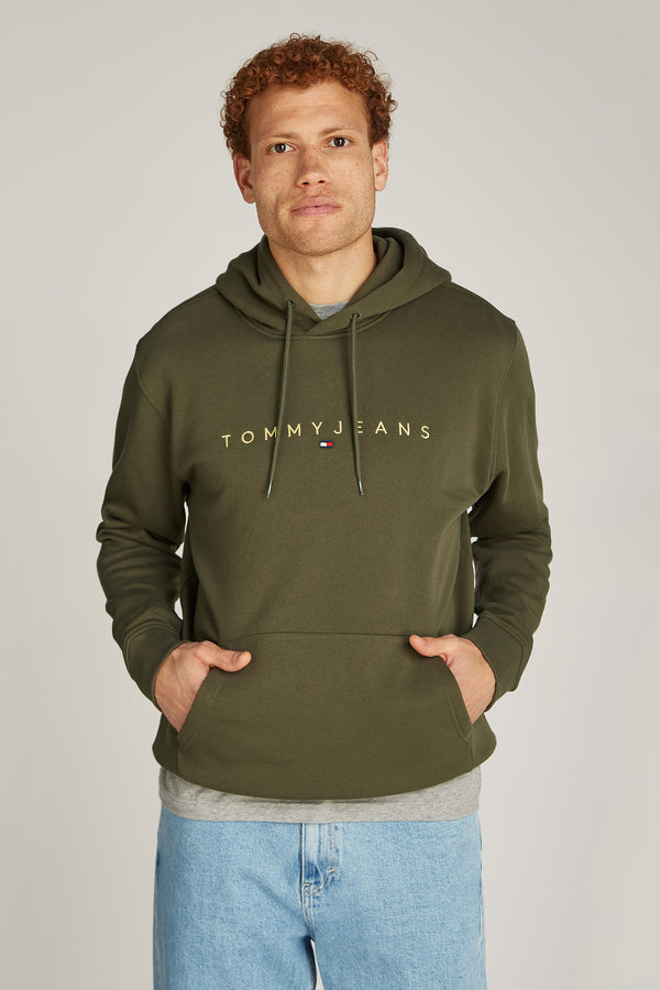 Sweater met kap Groen - TOMMY JEANS