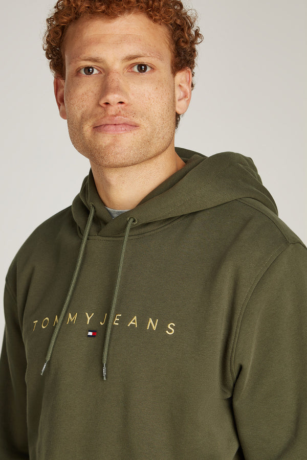 Sweater met kap Groen - TOMMY JEANS