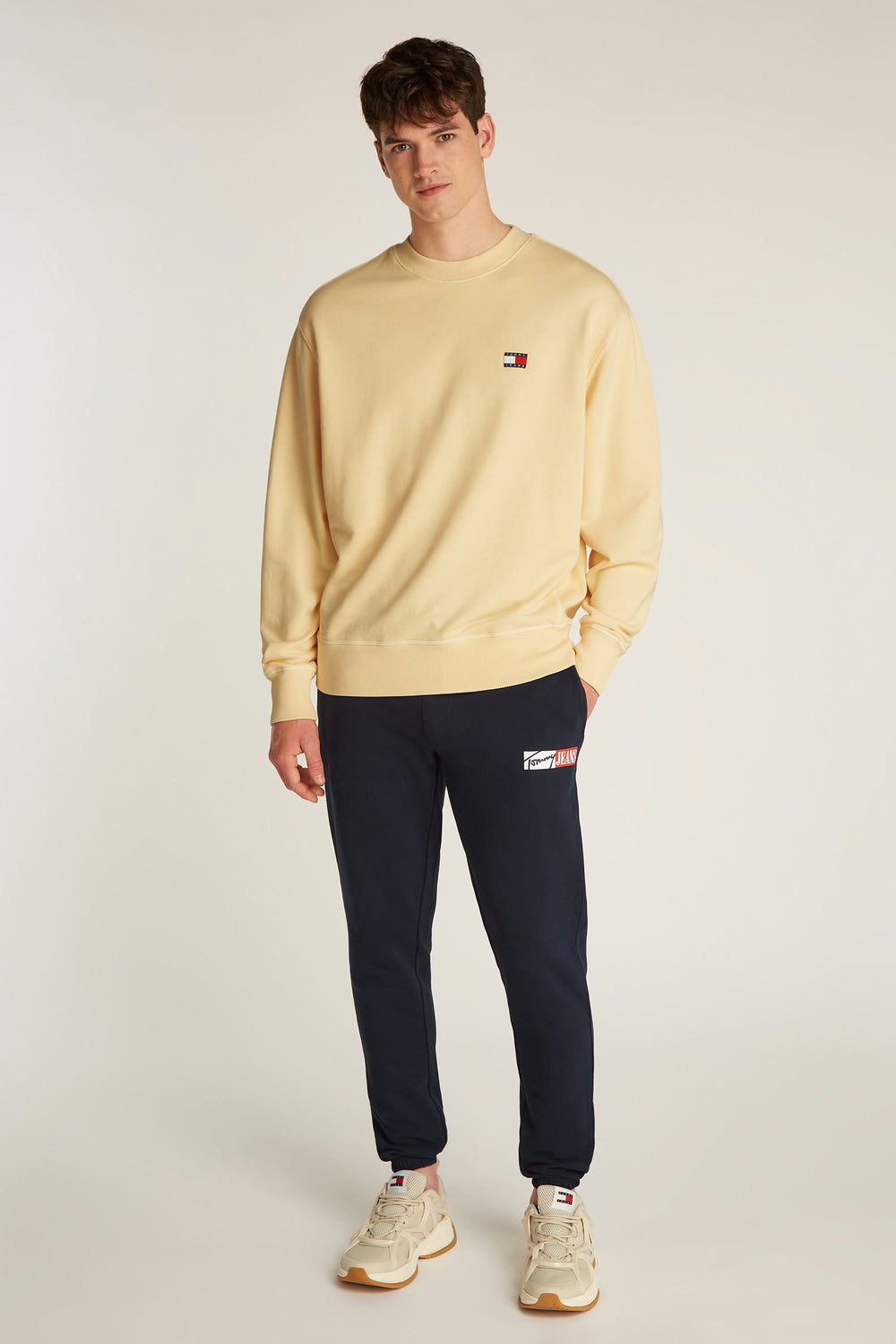 Sweat col O Jaune - TOMMY JEANS