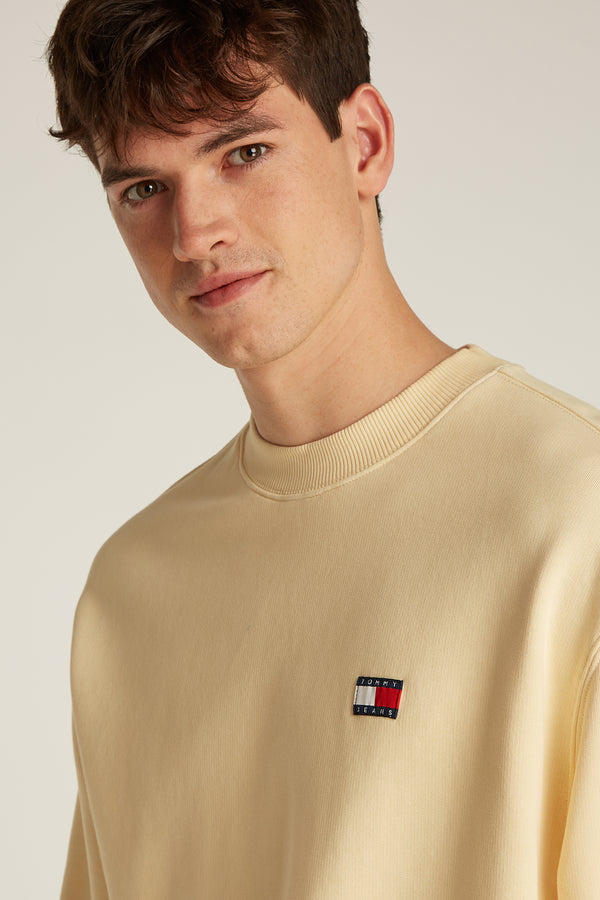 Sweat col O Jaune - TOMMY JEANS